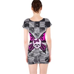 Short Sleeve Bodycon Dress Back Short Sleeve Bodycon Dress Back