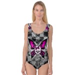 Skull Butterfly Princess Tank Leotard 