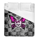 Skull Butterfly Duvet Cover (Full/ Double Size)