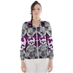 Skull Butterfly Women s Windbreaker