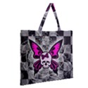 Zipper Large Tote Bag 