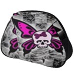 Skull Butterfly Full Print Accessory Pouch (Big)