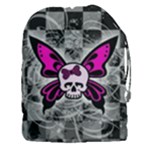 Skull Butterfly Drawstring Pouch (XXXL)