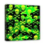 Skull Camouflage Mini Canvas 8  x 8  (Stretched)