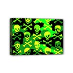 Skull Camouflage Mini Canvas 6  x 4  (Stretched)