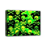 Skull Camouflage Mini Canvas 7  x 5  (Stretched)