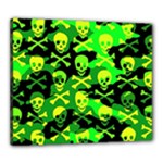 Skull Camouflage Canvas 24  x 20  (Stretched)