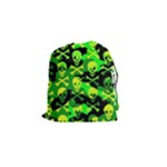 Skull Camouflage Drawstring Pouch (Small)