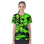 Skull Camouflage Women s Cotton Tee