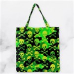 Skull Camouflage Grocery Tote Bag