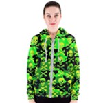 Skull Camouflage Women s Zipper Hoodie