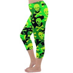 Capri Winter Leggings Back Capri Winter Leggings Back