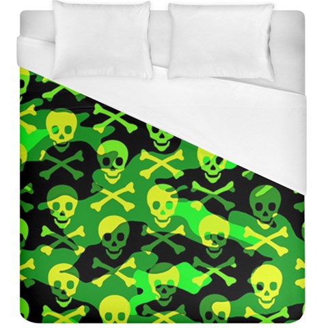 Skull Camouflage Duvet Cover (King Size) from ArtsNow.com