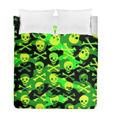 Skull Camouflage Duvet Cover Double Side (Full/ Double Size) from ArtsNow.com