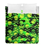 Skull Camouflage Duvet Cover Double Side (Full/ Double Size)