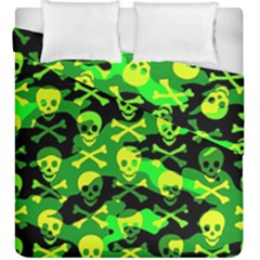 Skull Camouflage Duvet Cover Double Side (King Size) from ArtsNow.com