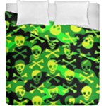 Skull Camouflage Duvet Cover Double Side (King Size)