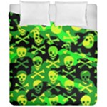 Skull Camouflage Duvet Cover Double Side (California King Size)