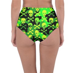 Reversible High-Waist Bikini Bottoms 