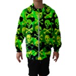 Skull Camouflage Kids  Hooded Windbreaker