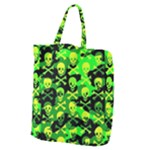 Skull Camouflage Giant Grocery Tote