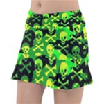 Skull Camouflage Tennis Skirt