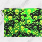 Skull Camouflage Canvas Cosmetic Bag (XXXL)