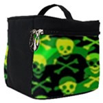 Skull Camouflage Make Up Travel Bag (Small)