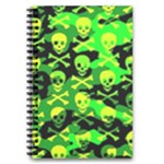 Skull Camouflage 5.5  x 8.5  Notebook