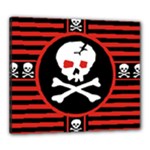 Skull Cross Canvas 24  x 20  (Stretched)