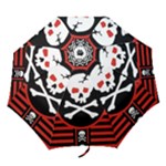 Skull Cross Folding Umbrella