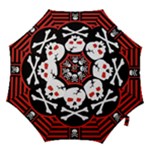 Skull Cross Hook Handle Umbrella (Large)