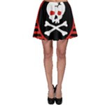 Skull Cross Skater Skirt