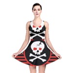 Skull Cross Reversible Skater Dress