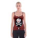 Skull Cross Spaghetti Strap Top