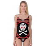 Skull Cross Camisole Leotard 