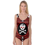 Skull Cross Princess Tank Leotard 