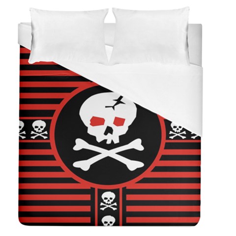 Skull Cross Duvet Cover (Queen Size) from ArtsNow.com