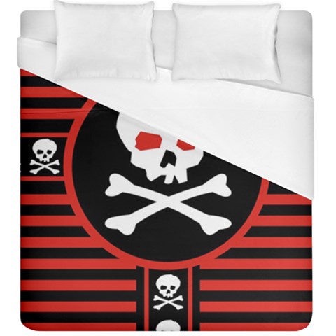 Skull Cross Duvet Cover (King Size) from ArtsNow.com