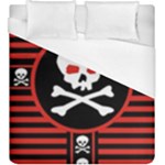 Skull Cross Duvet Cover (King Size)