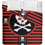 Skull Cross Duvet Cover Double Side (King Size)