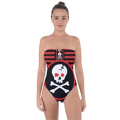 Tie Back One Piece Swimsuit 