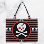 Skull Cross Medium Tote Bag