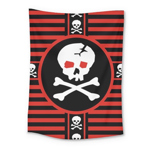 Skull Cross Medium Tapestry from ArtsNow.com