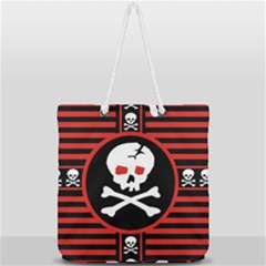 Full Print Rope Handle Tote (Large) 