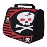 Skull Cross Full Print Travel Pouch (Small)