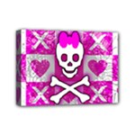 Skull Princess Mini Canvas 7  x 5  (Stretched)