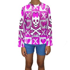 Kids  Long Sleeve Swimwear 