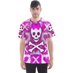 Skull Princess Men s Sports Mesh Tee