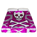 Skull Princess Fitted Sheet (Queen Size)